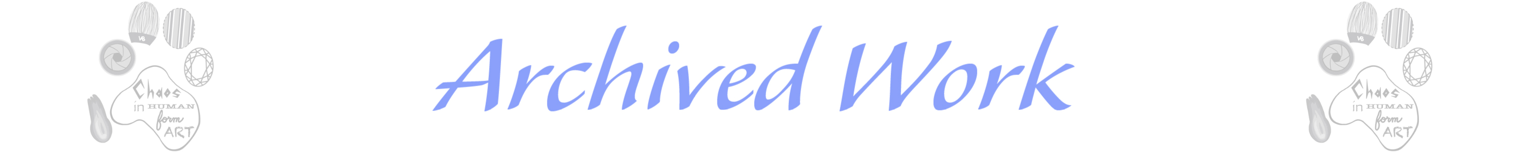 Archived Work Banner