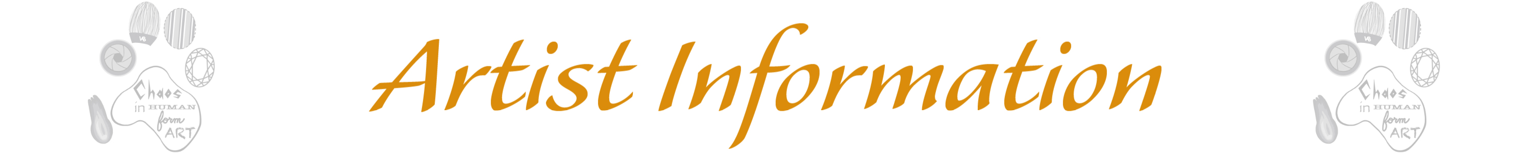 Artist Information Banner
